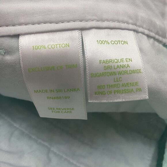 Lilly‎ Pulitzer The Buttercup Dressy Scalloped Shorts Texture Mint Green Size 2 - Picture 13 of 13